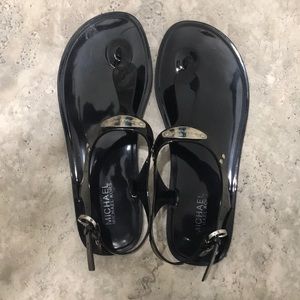 Michael kors jelly sandals
